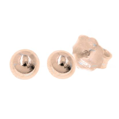 Orecchini Con Sfera Rose' Collezione Falling Stars in Argento 925
